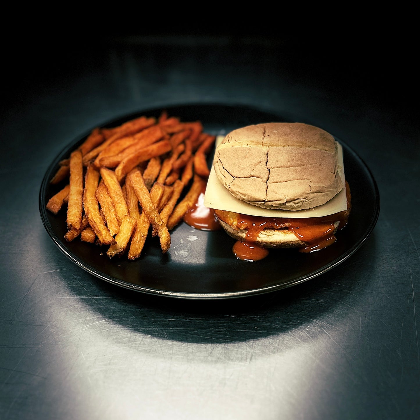 Zesty Buffalo Chicken Burger