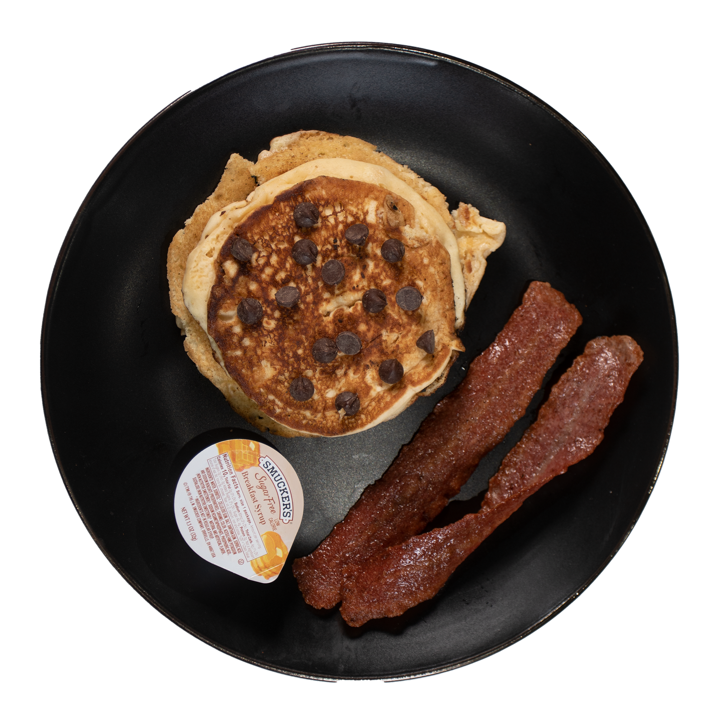 Chocolate Chip Protein Pancakes